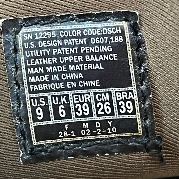 Skechers Shape-Ups 12295 Fisherman Brown Leather Rocker Toning Sandals US size 9 - Picture 7 of 9